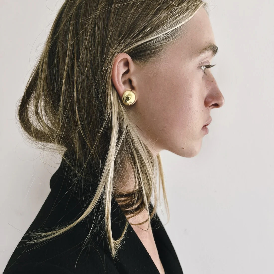 18k gold earrings