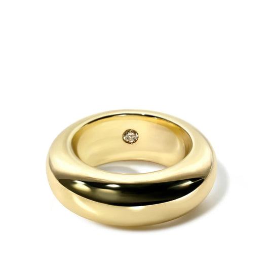 18k gold band