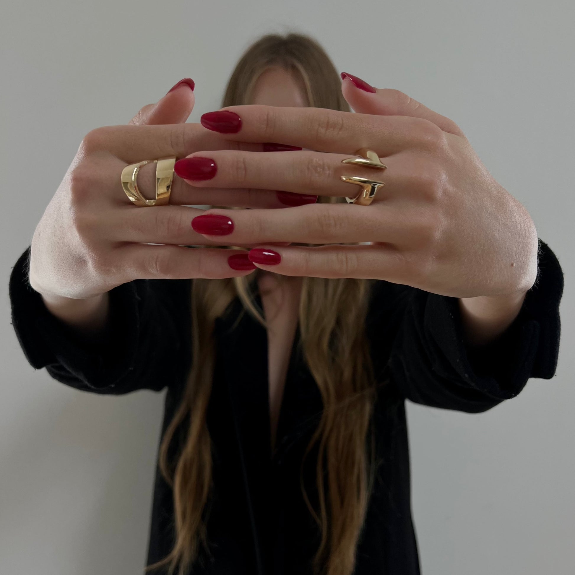 18k gold rings