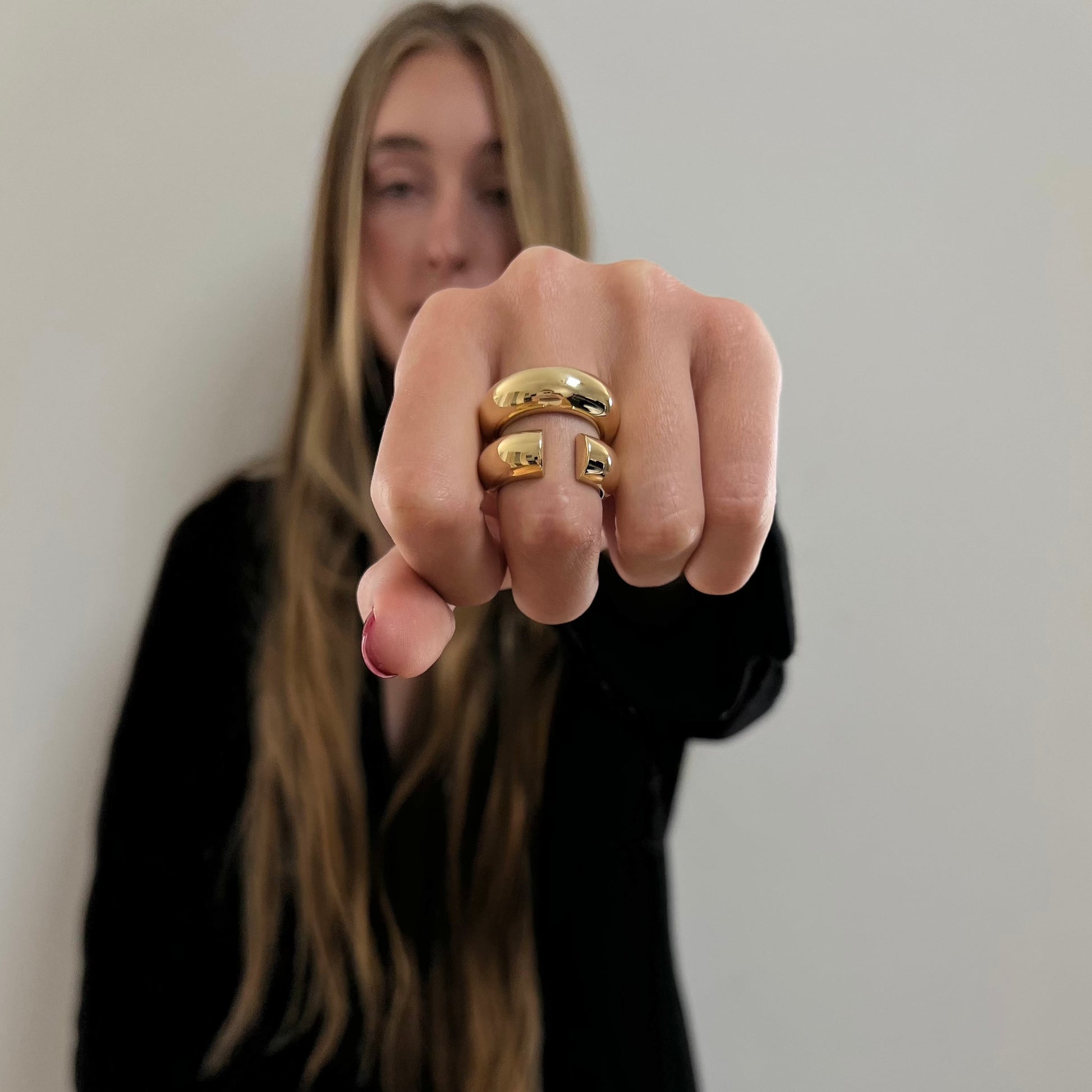 18k gold band