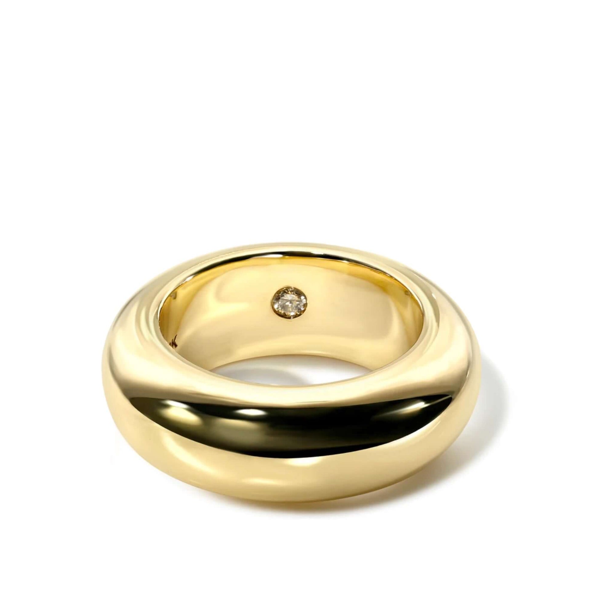 18k gold band