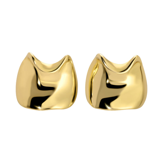 18k gold studs