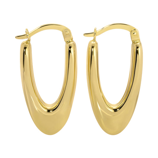 gold earrings