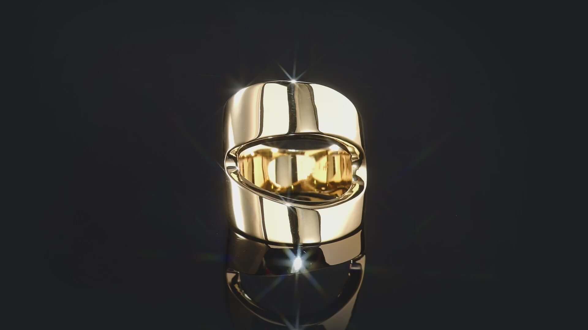 18k gold ring