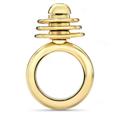 18k gold kinetic ring