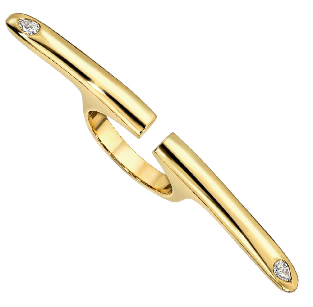 TEARS APART DIAMOND RING