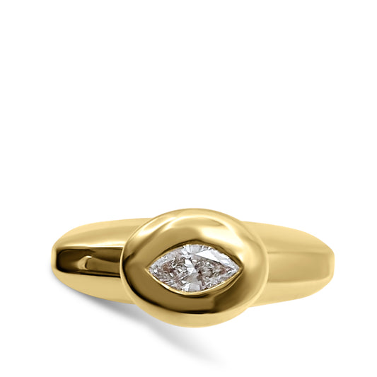 ANFORA FAT DIAMOND RING