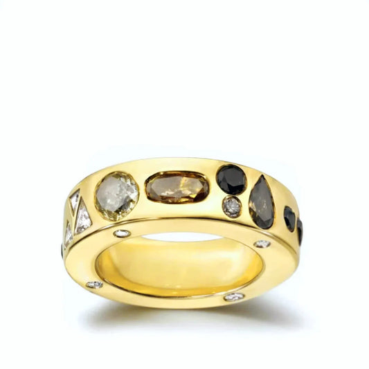 OMBRÉ ETERNITY DIAMOND BAND